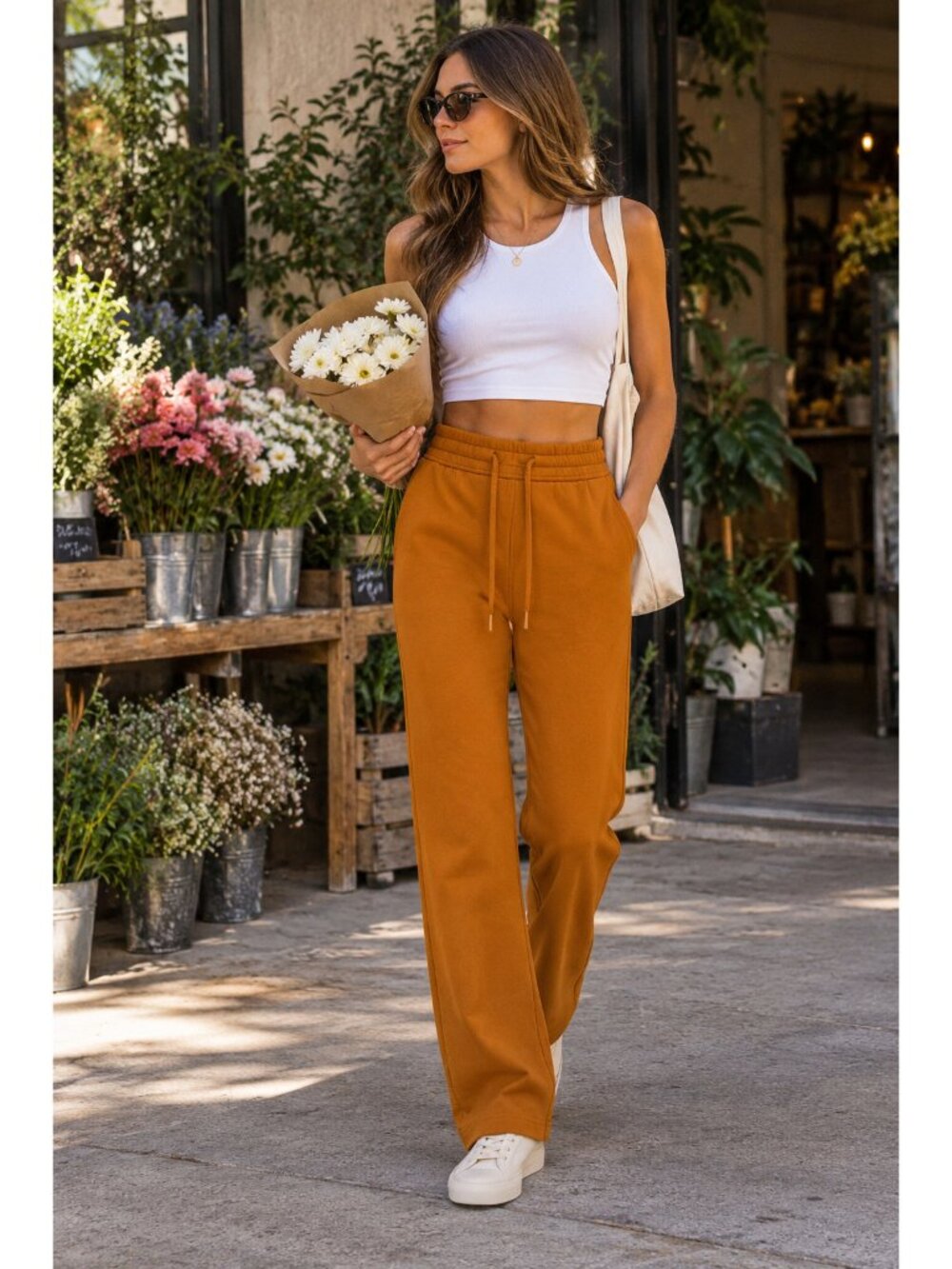 Lululemon Loungeful Straight Leg Fleece Pant Butternut Brown Cozy Lounge RARE 2